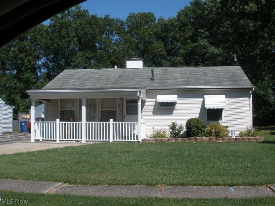 Well maintained 1 story home with 1 car garage with attached workshop and 12 x 16 shed..Shed has a small cover porch in front...Dining room can possibly be 3rd bedroom or den...Now being used as the dining room...Nice covered front porch with vinyl railing...Flat wood deck at rear of home.....