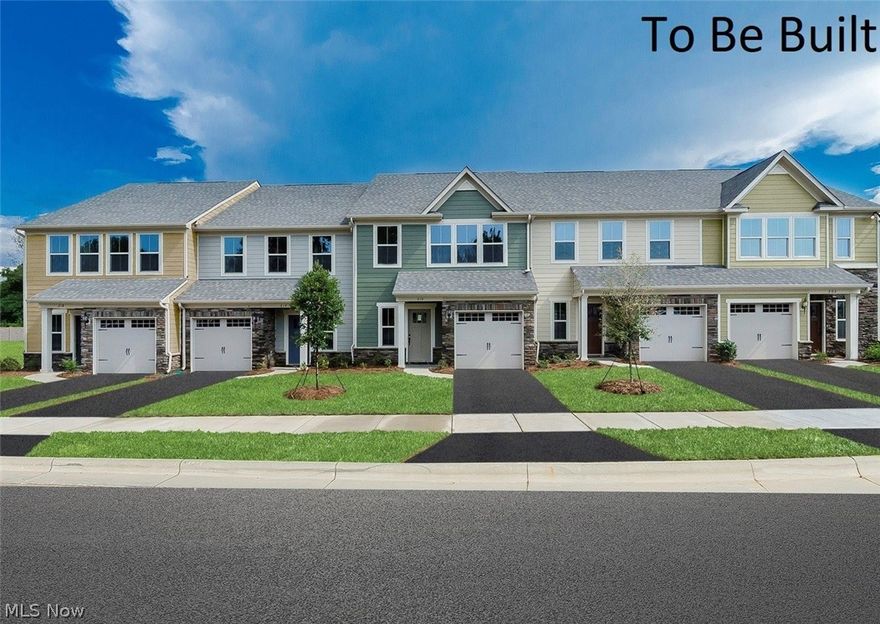Brand new Townhomes in highly-ranked Copley-Fairlawn schools. Enjoy low maintenance living with landscaping, lawn care, & snow removal included! To Be Built. Photos for representation only.