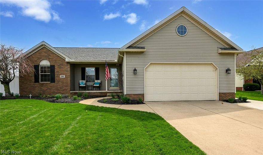 Always wanted to be the envy of the neighborhood?  Here's your chance!  Welcome to the lovely Autumn Ridge neighborhood.  Just 5 min into downtown Massillon, 7 min to the Elms Country Club & 11 min to the big box stores.  A meticulously maintained, lush green yard w/ very tidy landscaping at the front & new vinyl privacy fence in back.  The placement of surrounding homes creates a unique, extra private back yard oasis!  The versatile patio area allows you to enjoy time the sun or relax in the shade.  Inside, the handsome hardwood flooring takes you through the foyer & into the wide open living room.  Vaulted ceiling & filled w/ natural light, this space flows openly into to dining area & kitchen.  Glass doors w/ built-in blinds walk out to the covered patio.  Family & guests will gather around the gorgeous kitchen!  Glistening granite counter tops, undermount composite granite sink, new faucet & stainless appliances, w/ the special touch of the tile backsplash!  The opposite side on the home holds 2 guest bedrooms, a master bedroom & dual entry bathroom.  Master features double closets, laundry chute & private access to the bathroom.  New flooring, lighting & quartz countertop complete this full bath.  Don't miss the 2nd main floor bathroom too!  Before you head downstairs, take a peek at this amazing garage!  High ceilings & door, attached storage, gas heater, hot/cold water at the sink & hose hook ups & you can fit 4 cars!!  Now let's get you down to the ultimate lower level!  All redone in the last 1.5 years.  An oversized center room w/ egress window, is perfect as a game, movie or rec room!  You'll love doing laundry in the super spacious, picture perfect laundry room!  Modern flooring, custom wall paper & endless work space.  There's a nice sized bonus guest room/office, w/ utility area.  Hold onto your socks, there's a 2nd primary suite!  An enormous bedroom w/ egress, huge walk-in closet & full private bathroom! Ask for a full list of updates & a tour today!