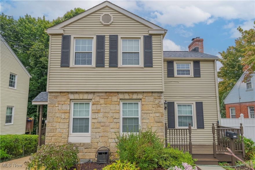 This beautifully updated two-story home combines classic charm with modern style. Step inside to find fresh updates throughout, offering a move-in-ready feel from top to bottom. The main floor features a bright and inviting layout perfect for entertaining or cozy nights in.
Upstairs, you’ll find two spacious bedrooms and a full bath with modern finishes. The finished walkout basement adds incredible versatility — complete with a third bedroom, a comfortable rec room, and plenty of space for guests, a home office, or a private retreat.
Enjoy the outdoors on the back deck overlooking the fenced yard, or take advantage of all that West Akron has to offer — parks, shopping, and dining just minutes away.