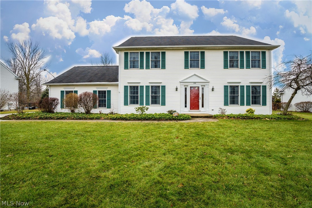Welcome home to this beautiful colonial located in the heart of Avon Lake! This 4 bed, 2.5 bath on a large .4 acre lot is ready for its new owners. Great curb appeal with the offset 2.5 car garage. As you step into the foyer, new carpeting awaits you upstairs, and fresh paint throughout give the house its new feel. An office, den, or large play room sits off your right as you enter. The left has a large dining room to entertain friends and family alike. First floor laundry sits off the garage entrance. Granite counter tops and stainless steel appliances in the kitchen invite any chef at heart to get to work! Large open living room accompanies the kitchen. A beautiful stone fireplace helps with the cold winter nights in Northern Ohio! Patio in the back overlooks huge backyard. Upstairs, sits all 4 bedrooms (and don't forget about that great Shoremen logo bedroom!!) . Master bedroom has new carpeting along with a beautiful bathroom update. Granite on the counter tops, walk in shower, an