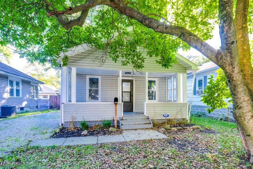 Welcome to this charming move-in ready home featuring a covered front porch that invites you to relax and unwind. Inside, you’ll find new flooring throughout and plenty of natural light shining through the brand-new front windows. The beautifully remodeled kitchen offers modern finishes and ample cabinet space, while the updated bathroom adds a fresh, stylish touch.

Step outside to enjoy the large backyard—perfect for entertaining, gardening, or simply enjoying the outdoors. The new gravel driveway provides added convenience.

Whether you’re searching for your first home or a turn-key long-term investment property to add to your portfolio, this home is a perfect fit! Don't miss out! Schedule a showing today.