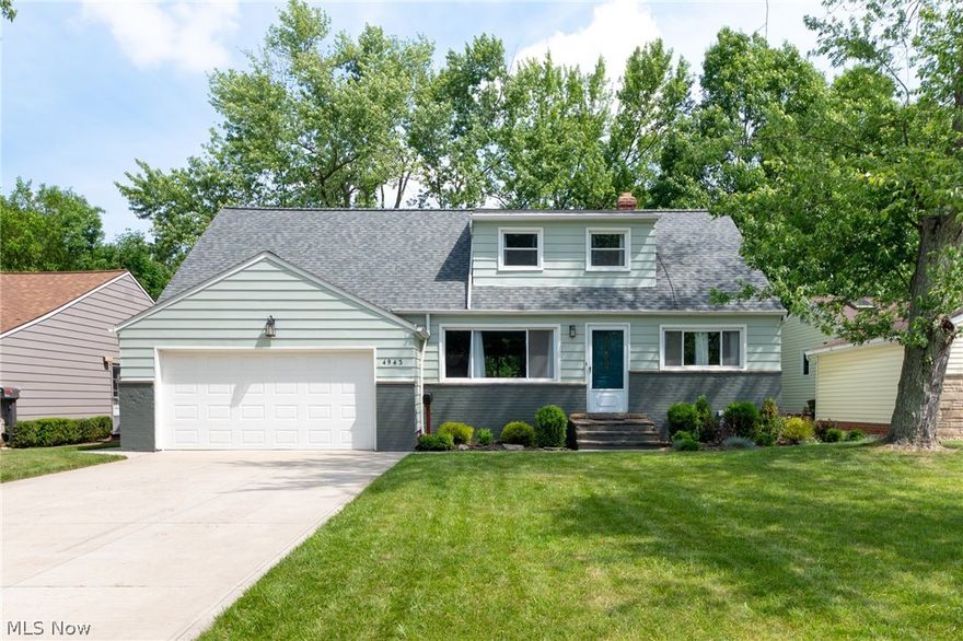 Welcome to this charming Cape Cod-style home featuring 3 bedrooms and 2.5 baths. The main floor includes 2 bedrooms, while upstairs you'll find an additional bedroom along with 2 bonus rooms. The completely remodeled basement adds extra living space, and the spacious backyard is perfect for outdoor activities.