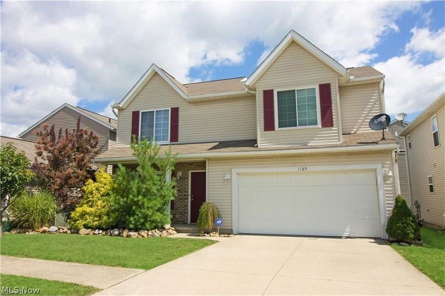 Beautiful updated colonial home located in the Lakes at Brittany Pointe. This homes boasts nice flooring and carpet throughout, stainless steel appliances, updated bathrooms, new A/C (2016), new water heater (2016), 60yr LED lighting, fenced backyard, large master bedroom, 2 cars attached garage, and so much more. Two living-room areas, one for family room with cozy fireplace and the other room can be setup how you want it. Backyard has a patio with enough space for barbecue or a get together. Second floor laundry area makes it even more convenience, no need to haul it downstairs. With 3 beds and 2.5 half baths this home has so much to offer. Master bedroom includes its own bathroom, and a large walk-in  closet. Home is spacious, bedrooms are open and inviting. It is move-in-ready, come see it before it’s gone.