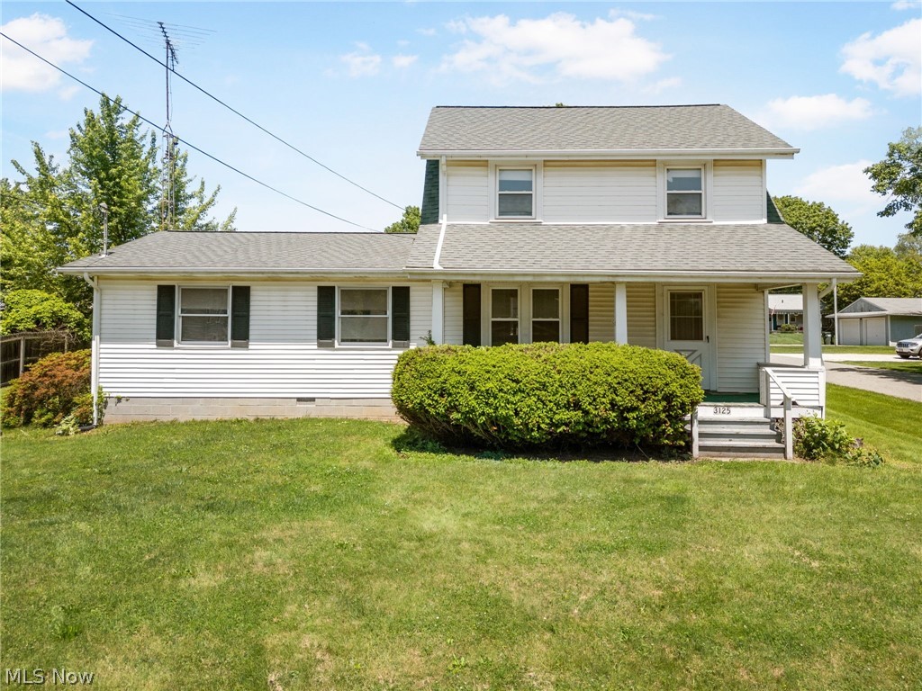 Great value - Spacious colonial in Canton South - Oversized garage & additional detached garage - First Floor bedroom with walk-in closet- First floor full bath plus laundry - Great for an in-law suite - Some TLC and this makes a wonderful home. Sold as-is - Spacious front porch & back screened in porch - Low traffic neighborhood - Newer roof - Nice cabinets. Personal contents in photos have since been removed. Home warranty included for added conveneince.