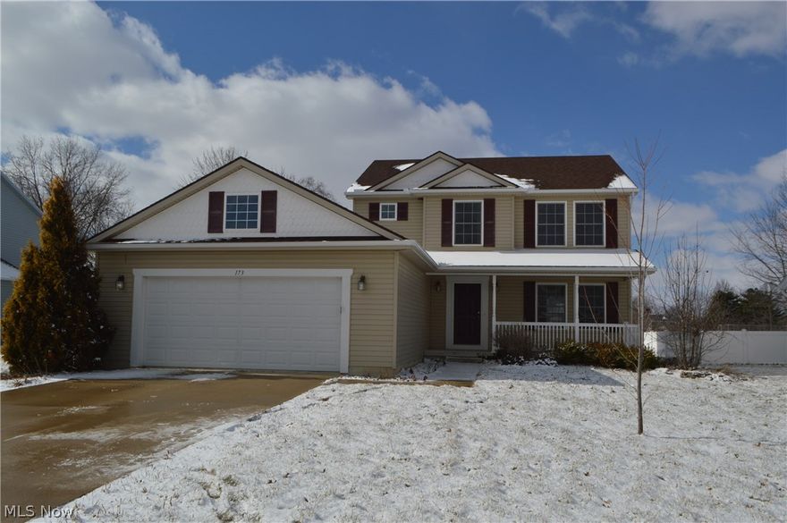 3 bedroom 2.5 bath home built in 2008! Interior features include formal dining room, large living room, nice size kitchen with dining area, half bath on the first floor, master suite with private bath and walk in closet, good-sized bedrooms, laundry on the second floor, full basement with poured walls, and more! Exterior features include paved drive, front porch, deck, nice back yard, large 2 car garage and more! Case number: 412-606202 HUD homes are sold AS-IS.