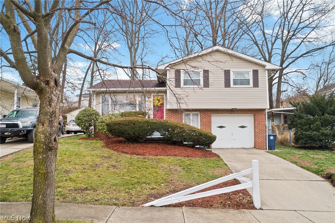 Welcome home to this charming mid century decor style split level home. This home feels so spacious and has so many updates. The kitchen was remodeled in 2018 along with all the appliances. Both bathrooms have been updated, one in 2019 and one in 2020. There are beautiful hardwood floors throughout this home that have been refinished. This house has so much fabulous natural lighting enhanced by fantastic skylights in the living room. The basement has cool epoxy floors for easy cleaning. Every detail to this home has thoughtfully been redone and decorated. Roof and siding (2008), Furnace (2019), dry loc basement (2020), glass block windows in basement (2017) and hot water tank in 2018. This home has only had two owners! The only reason these owners are moving is because they have a newly blended family and need more room. They absolutely love this home and all the updates they have done. This is turn key ready for you to move right in!