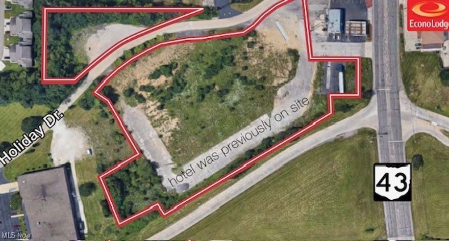 Two Lots:  4.88 Acres and 0.76 Acres for a total of 5.64 Acres.