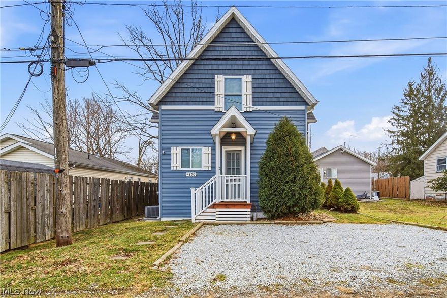 Turnkey Short-Term Rental Opportunity in Geneva-on-the-Lake! Here's your chance to own a beautifully restored turnkey Airbnb or vacation retreat in the heart of Geneva-on-the-Lake, one of Northeast Ohio's most beloved lakefront destinations. Completely remodeled in 2024, this charming home blends modern updates with timeless character. Nearly every aspect of the property has been thoughtfully updated, including plumbing, electrical, roof, attic, subfloor, and more, giving the next owner peace of mind while preserving the homes original charm. Step inside and you'll immediately notice the character and craftsmanship throughout, including reclaimed wood accent walls and a unique design feature in the living room where the original 1953 flooring has been repurposed and displayed as a stunning accent wall, preserving a piece of the homes history. The home offers 3 bedrooms, 2 full bathrooms, plus a versatile loft sleeping area at the top of the stairs with a trundle bed, creating additional space for guests and maximizing rental potential. The kitchen features shaker-style cabinetry, granite countertops, and stylish accent finishes, creating a warm and inviting space perfect for entertaining or relaxing after a day at the lake. Currently operating as a successful Airbnb, the property is being offered fully furnished, allowing the next owner to continue renting immediately or enjoy it as their own lake getaway or vacation home. Located just minutes from the famous Geneva-on-the-Lake Strip, you'll be close to popular restaurants, wineries, entertainment, parks, and Lake Erie sunsets, making this a prime destination for visitors year after year. Throughout the home you'll also find beautiful Michael Godard artwork, adding personality and a fun conversation piece for guests. Whether you're a seasoned investor, short-term rental host, or someone looking for the perfect summer escape, this property offers charm, updates, and income potential all in one.