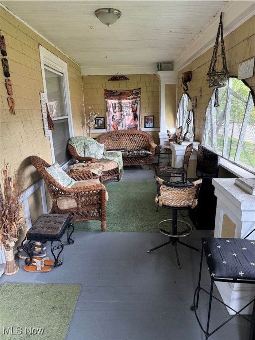 Looking to start your investment portfolio? This 2 bedroom ranch is tenant occupied with tenants paying all utilities.  This home is well cared for and features a newer furnace, water heater, and mostly updated vinyl windows. Features off street parking, a closed in front porch and an oversized back yard. Tenant is MTM and looking to stay.