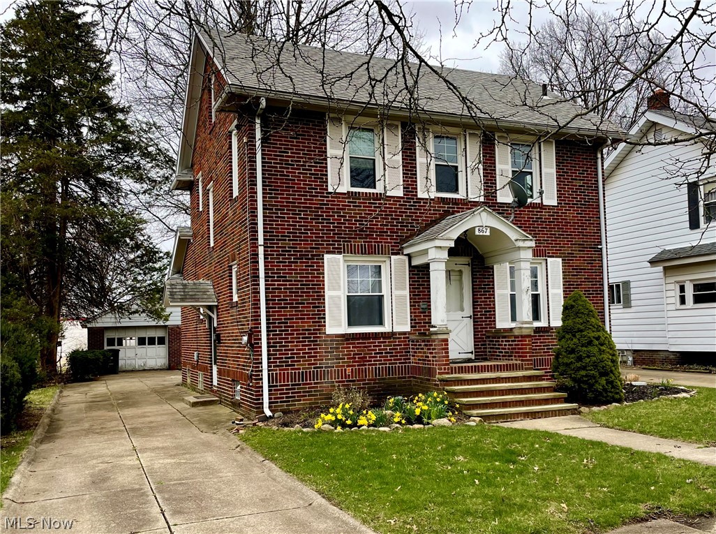 Better hurry on this Brick colonial in great location on dead end street in North Hill. This 4 Bedroom colonial is perfect for a family. Seller has lovingly cared for this property over the years . There are many newer replacement windows, exposed hardwood floor in Kitchen and breakfast area. The are hardwood floor under most carpeted areas in the home. Seller added Central air and all mechanicals are in great shape. The detached garage features an enclosed porch which adds to the charm of the partially fenced yard. The home is convenient to shopping, schools and literally two minutes to Route 8 Freeway. Seller is offering this home with a 1 year Home Warranty with America's Preferred!
