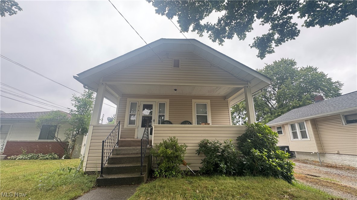 Excellent investment opportunity – tenant-occupied ranch home with professional property management in place. Located at 854 Eva Ave, this property offers immediate rental income with tenants already occupied. The home features an applianced kitchen, formal dining room, full basement, detached garage, vinyl siding, and a covered front porch. All bedrooms and the full bath are located on the main level for easy one-floor living. Conveniently situated near shopping, expressways, schools, and churches. A turnkey addition to any rental portfolio.