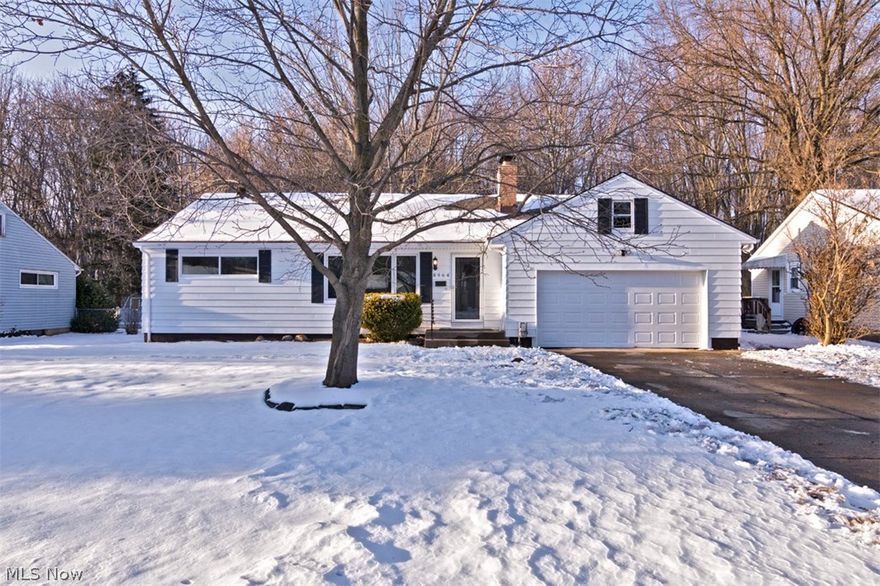 Move right in to this charming cape cod that is beautifully updated with everything you will need to call it home! With gorgeous hardwood floors, a completely renovated kitchen, and a large, fully fenced-in backyard and deck, all it is waiting for is you! Illuminated by a picture window, the living room is open and inviting with a brick-hearth fireplace and built-ins. The eat-in kitchen showcases stainless steel appliances, ceramic floors, granite counters, and sliders that open to the deck. Three bedrooms with lovely hardwood floors and a beautifully updated hall bathroom complete the first floor. Upstairs, an additional bedroom could also be used as a media room or home office. The full lower level is beautifully finished for a family room or playroom, with a laundry area and storage in the unfinished portion. Outside, enjoy summer cookouts on the lovely covered deck, and the backyard is fully fenced-in, great for children or pets! Located just between Sprague Rd and W Bagley Rd in b