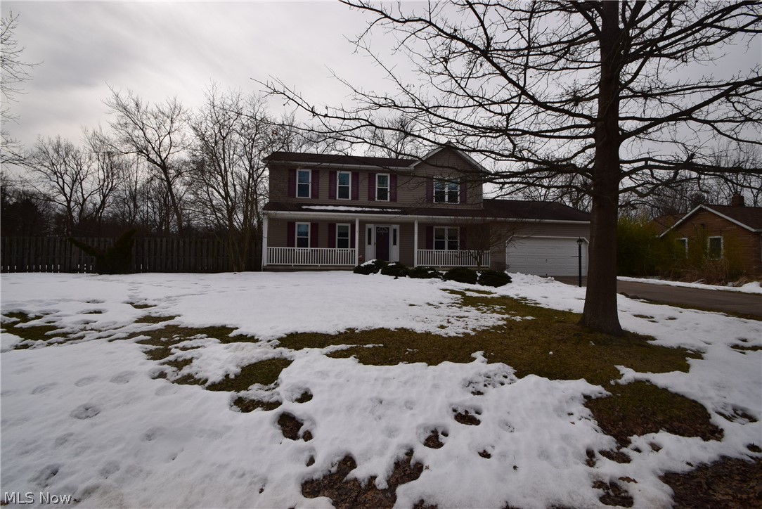 Spacious four-bedroom colonial, with (2) two full bathrooms and (2) two half bathrooms, along with a finished basement and office will provide plenty of space for your growing family. Morris Drive is a cul-de-sac street. This one-owner home also features an all-season room with wood burning fireplace, that has lots of natural light for plants and observing the area wildlife. The great room off of the kitchen also has a gas fireplace. In the summer and warmer months, enjoy paver patios and a 28' foot round by 52" inch high above ground pool. Also, the patio area has a stone pizza oven with an island, all located in a private fenced-in yard. 2 sheds in the backyard allow for storage of all your lawn and garden items. Both full bathrooms have skylights. Recent updates include newer windows, a hot water tank, and central air. See the listing for all the appliances that convey with the home as well as some shelving in the unfinished side of the basement. The basement recreation room has built-in surround speakers that will convey with the property.