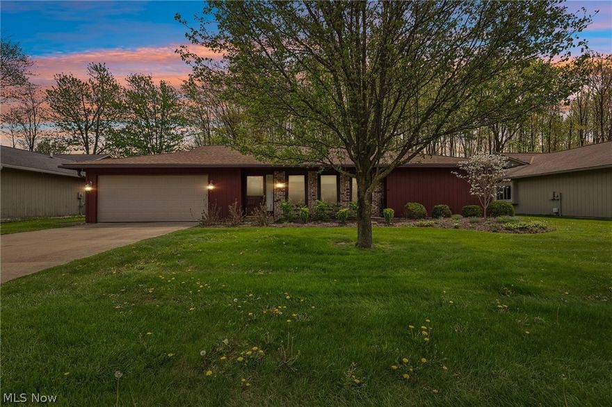 Welcome to 14747 Hartford Trail in Strongsville! This beautifully updated 3-bedroom, 2-bath home sits on a .24-acre lot with a peaceful wooded view, offering both privacy and charm. Freshly painted throughout, the home features brand-new carpet, updated light fixtures, and modern ceiling fans, creating a bright and inviting atmosphere. The fenced-in yard provides the perfect space for outdoor enjoyment, whether relaxing or entertaining. Located in a desirable subdivision with access to two scenic lakes and walking trails throughout, this home offers the perfect blend of comfort, convenience, and natural beauty. Truly move-in ready and a must-see!