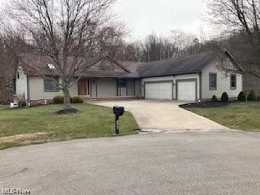 Top quality 2 Bedroom, 3 bathroom ranch home. Country setting with Dover Schools. One owner, home built in 1996 by Ivan Yoder Builders. Walk out lower level currently used as office/rec room but could be converted to many bedrooms. Oak bridge timber frame, open concept living. Double gas fire place for great room and master bedroom. Generac system...see supplements for utility information, maintenance information, and improvements. Great home...Call today!!