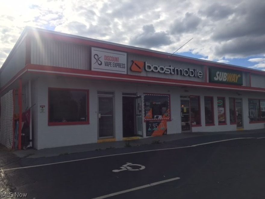 Large open parking lot, entry on side of building. Plenty of room in this office space. Open,2nd floor,  loft space available, with a full bathroom area, and upstairs with kitchen area and additional room. CENTRAL AIR! Business use only! 1000 sq feet , NEW roof, NEW paint, NEW flooring. Parking and signage available. $495.00 a month plus all utilities.  2nd month free to qualified applicant!! This will not last long. Full deposit and first months rent required. MUST SEE!