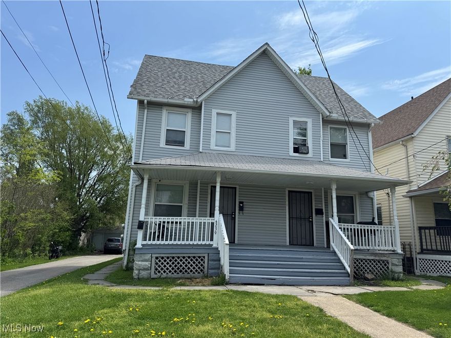 Excellent investment opportunity with this fully occupied triplex located in Cleveland's sought-after west side neighborhood. This property offers solid rental income from day one. A very desirable layout featuring two in side by side units, each with two bedrooms, two levels, and separate basements with laundry hook-ups. The third unit, a studio, has its own separate entrance from the back. This property features low maintenance vinyl siding, and all units are clean and well-kept, though some interior updates could boost value and rental rates. Great location near Cleveland Metroparks. Don't miss this chance to own a cash-flowing asset with room for growth in a high demand rental area! Seller has two other properties available for purchase as well.