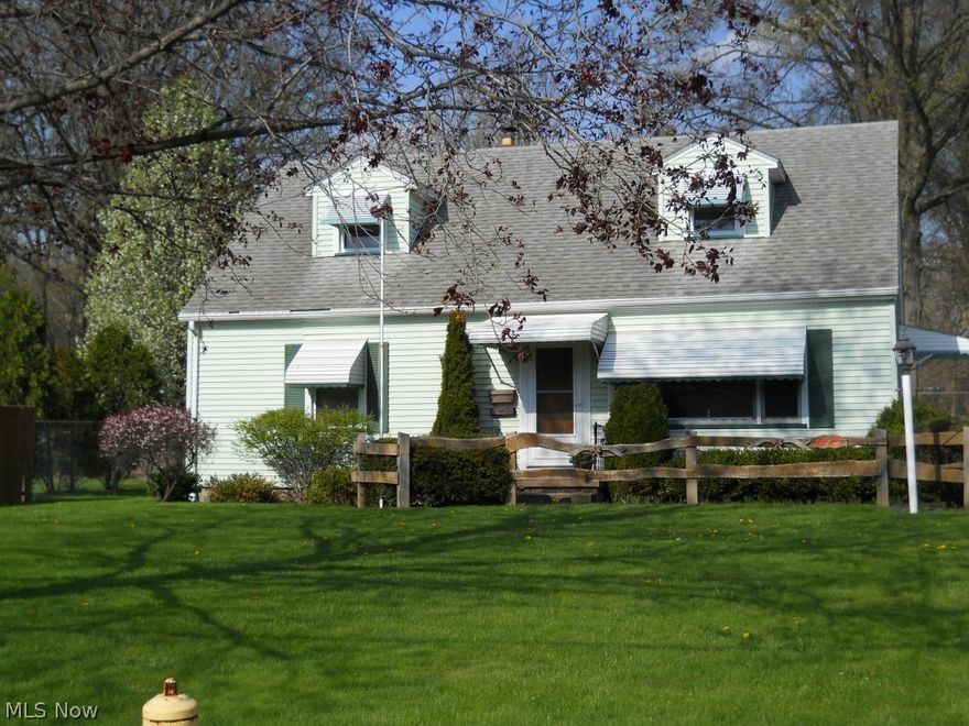 Great family home, well maintained 4 bedrooms, 2 baths plus shower in the basement. Spacious eat-in kitchen with stove and refrigerator. Living room has electric fireplace. Master bedroom and 2nd bedroom on 1st floor. (2nd BR was used as a TV room) Two large bedrooms up with built in dressers and plenty of closets. All oak hardwood floors and trim throughout. Glass block windows, heated 2 car garage, shed. New vinyl windows. Don't miss this one!