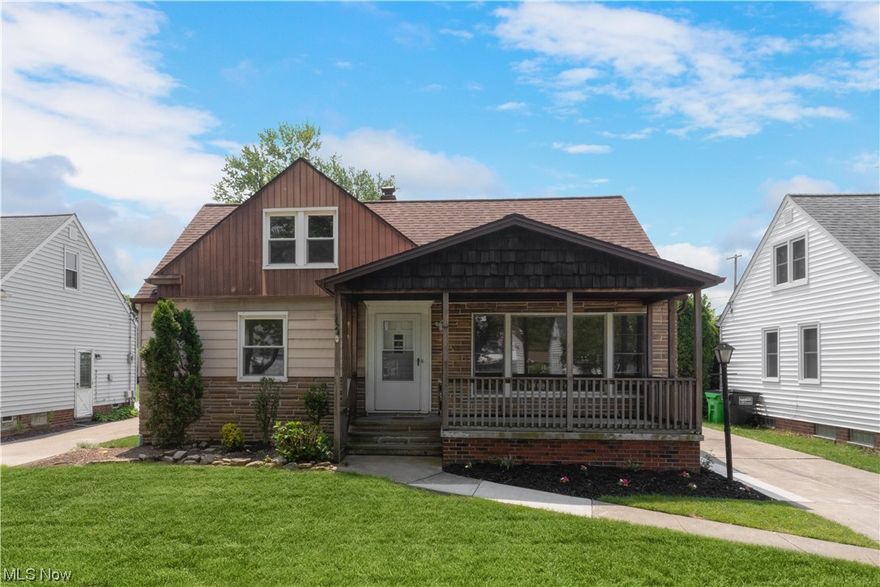 Welcome to this Clean, Move in Ready Home in the Heart of Willowick! Enjoy the outdoors on the spacious covered front porch overlooking a quiet street. Original Owner. Freshly painted throughout with very nice hardwood floors & original woodwork throughout in great condition. Nicely finished rec room with new LTV flooring plus a 1/2 bath in the basement. Addition added to the back of the garage was used as a workshop. Brand new storm & sanitary lines as well as new downspouts. POS compliant.