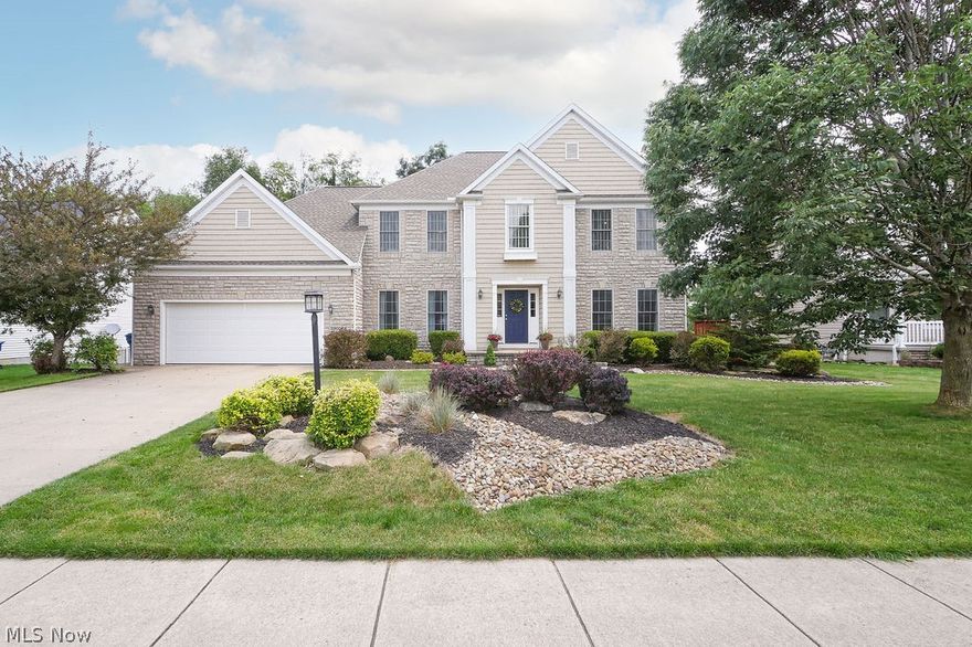 Built in 2006 this Dutch Heritage build features endless possibilities to call this your new home!  Its 4 bedrooms, 3 bathrooms and oversized 2 car garage are just calling your name.  Upon entry into the foyer you are greeted by high ceilings, a formal dining room, a living room and a walkway that leads you into the heart of the home, the kitchen and dinette.  From the Bruce hardwood floors to the matching, stainless steel, Whirlpool appliances to the maple kitchen cabinets everything about this home leaves you with a feeling of class and simplicity allowing you to envision your new life here!  The great room features a gas fireplace and abundant natural lighting through the Pella double pane windows that give this tastefully updated room a warm vibe!  The outdoor deck and patio along with the built in Pergola invites guests for hours of entertainment! Upstairs the double doors to the master bedroom draws you in to experience the coffered ceilings and walk-in closet that does not disappoint even the most avid shoppers.  The master bath with the soaking tub, separate shower, and his and her sinks makes this the perfect sized bathroom for all.  All 3 remaining bedrooms are quite large with ample closet space. All front facing, second floor windows come treated with custom made Bali window shutters.  First floor laundry room and full basement finish this home off and end up being EXACTLY what you were looking for!  All that's missing at this point is YOU!