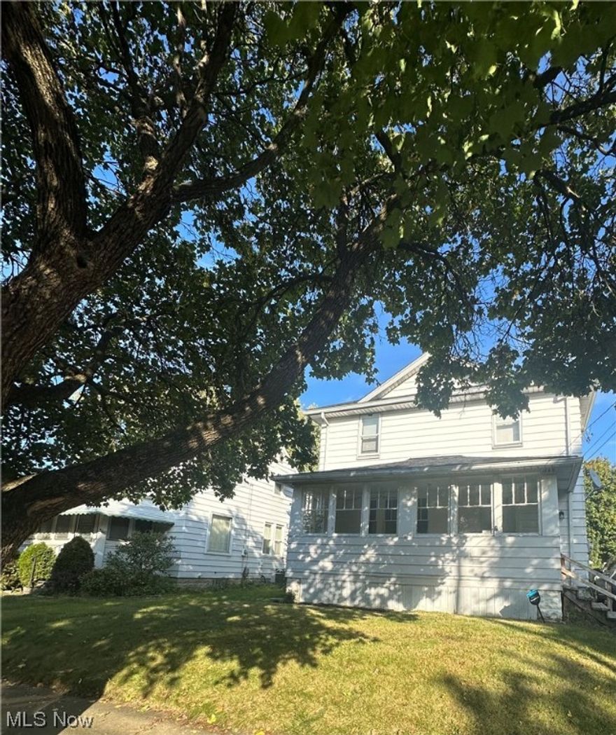 Do not miss out on this home!! **NEW ROOF 2019*** NEW KITCHEN in 2020 featuring NEW white cabinets *NEW sink, *NEW faucet, *NEW butcher block countertops. There is also newer vinyl plank floors in kitchen and throughout the dining room.  Bathroom updated at same time as the kitchen with the addition of a new vanity, new tub, new tiled shower and new gray vinyl plank floors. There are three spacious bedrooms upstairs. This home also offers a spacious living room with a wood burning brick fireplace. This home has a spacious sun porch to enjoy a good book and a cup of coffee. Out back is a one car garage, fire pit, and partially fenced in yard. This home is perfect for a first time buyer or a great rental property!! Great location, quiet neighborhood, close proximity to multiple universities, short walk to closest elementary school. Close to express way.LISTING AGENT IS RELATED TO SELLER.