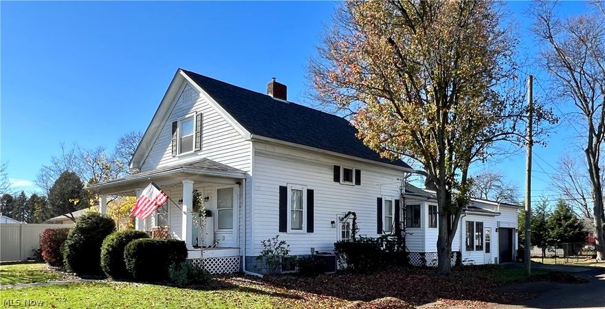 SPECTACULAR CHARM & CONVENIENTLY LOCATED.  This three bedroom, three 1 /2 bath home with a first floor master suite is a must see. This home offers over 1900 sq. living feet.  Featuring just on the first floor, two living rooms, a dining room , newly remodeled kitchen, master bedroom w/ bath and another half bath.  Upstairs is two bedrooms and a full bath.  Entering into your garage you have access to an enclosed patio which flows into your beautiful updated kitchen.   A welcoming front porch.  Side door which gives you an additional entrance into the home.  Fenced in backyard with a perfect tree for a swing and a peaceful fire pit.  This home has so many updates- you will want to see for yourself.  Call for your private showing today!