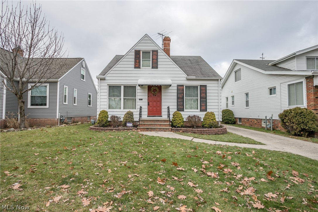 Come see this cozy cape cod nestled right in the heart of Parma. Hardwood floors throughout most of the main level and nice kitchen flooring. Bright living room w/ conjoined dining area. Neutral kitchen w/ ample storage, stove and dishwasher. 2 bedrooms and a full bath complete the main level. A large & private bedroom is found upstairs. Full basement w/ laundry area and plenty of storage space. 2 car garage & easy maintenance yard. Just minutes from the recently remodeled Parmatown Plaza. Close to freeway. Call today for a private showing!