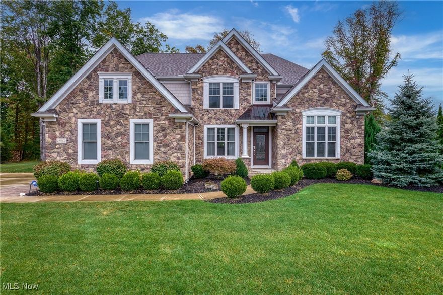 Elegant Kopf-built Legacy Pointe home offering over 4,100 sq ft of luxury living. Perfectly situated on a spacious cul-de-sac lot, this 4-bedroom, 3.5-bath home combines thoughtful design with modern finishes.
Step inside to a dramatic two-story great room with gas fireplace, open to the chef’s kitchen featuring a gas cooktop with vented hood, wall oven, large center island, and bright dining area that flows into the sunroom overlooking the private backyard. A formal dining room, walk-in pantry, and spacious first-floor office add convenience and function.
The first-floor owner’s suite is a true retreat, complete with a second fireplace, two walk-in closets, and a spa-like bath with dual vanities, jetted tub, and oversized walk-in shower. Upstairs, find three additional bedrooms (one with private bath, two with Jack & Jill), plus two open lofts—ideal for a playroom, study space, or optional fifth bedroom. 
Hardwood floors, built-in sound system, and a 10-ft ceiling. Basement (plumbed for a full bath) provide incredible potential. Outdoors, enjoy a private backyard with endless possibilities for entertaining. A 3-car garage offers ample storage.
Located in sought-after Legacy Pointe, with access to pool, golf, and fitness amenities—this beautiful home is a rare opportunity to skip the wait of new construction and move right in.