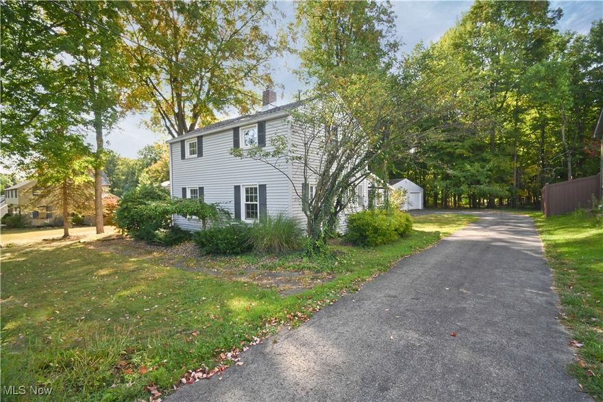 What a great new price! This nicely remodeled home in Poland Schools is placed on a great lot with a huge two car detached garage and a nice sized driveway. There is a great curb appeal here on the outside and on the interior it gets even better! Walk into a nice living room with a blend of modern mixed with older features! The kitchen is a great update with nice cabinets, countertops and tons of space for you to prepare meals! First floor laundry room, plus a first floor access to the utilities. What a huge mudroom/back porch as well! Upstairs are two really nice sized bedrooms and a remodeled full bath. Brand new Central air just installed in Oct 2025. Poland Schools!