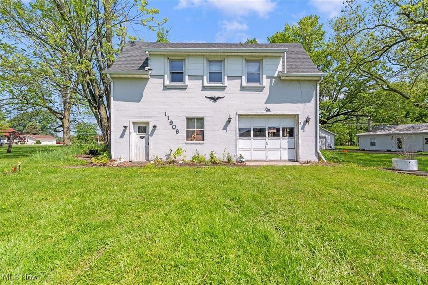 Remarkable opportunity that may only come along once in a generation.....two parcels and approximately three acres in Florence Township. This home has been with the same family for generations. Three bedrooms, one full bathroom with an attached garage with workshop built right in. You might find a home of this build and style very often. From the garage and workshop, take the steps up to the main floor with two bedrooms, kitchen, living area, and the bathroom. One more level up and find a sitting area and another bedroom! Roof is approximately 17 years old.