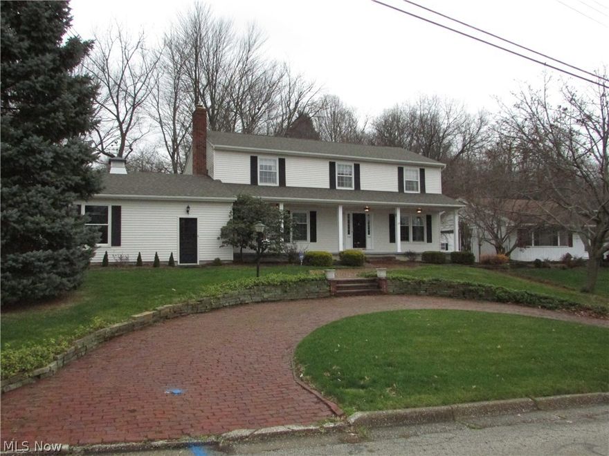 A rare opportunity to buy in Marian Lake, with a view of the water.   This large colonial has 5 bedrooms, with 3 full and 1 half baths.  An open living room is 26x13.  The family room features a fireplace.  An eat in kitchen has Schrock cabinets, corian countertops, all the appliances included, and a desk area.  There is a formal dining room.  The master suite is updated with granite counter top.  Each bedroom is rather large.  The guest bath has double sinks.  A newer roof, furnace, a/c, and windows are just a few of the updates.  The many amenities include: full 12 course basement, 2 car attached garage, deck, front porch, laundry room, and more.