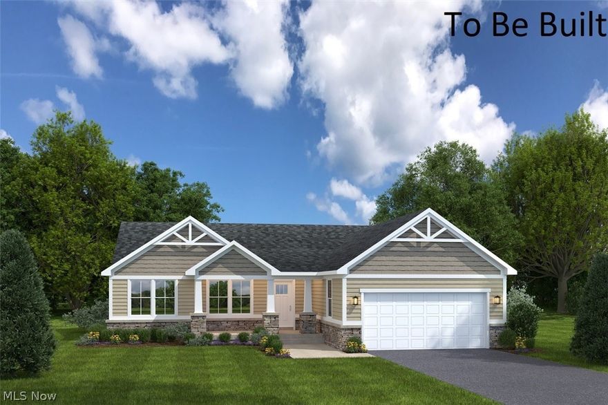 Brand new ranch home located in highly desirable Mallards Edge neighborhood. To Be Built. Photos for representation only.