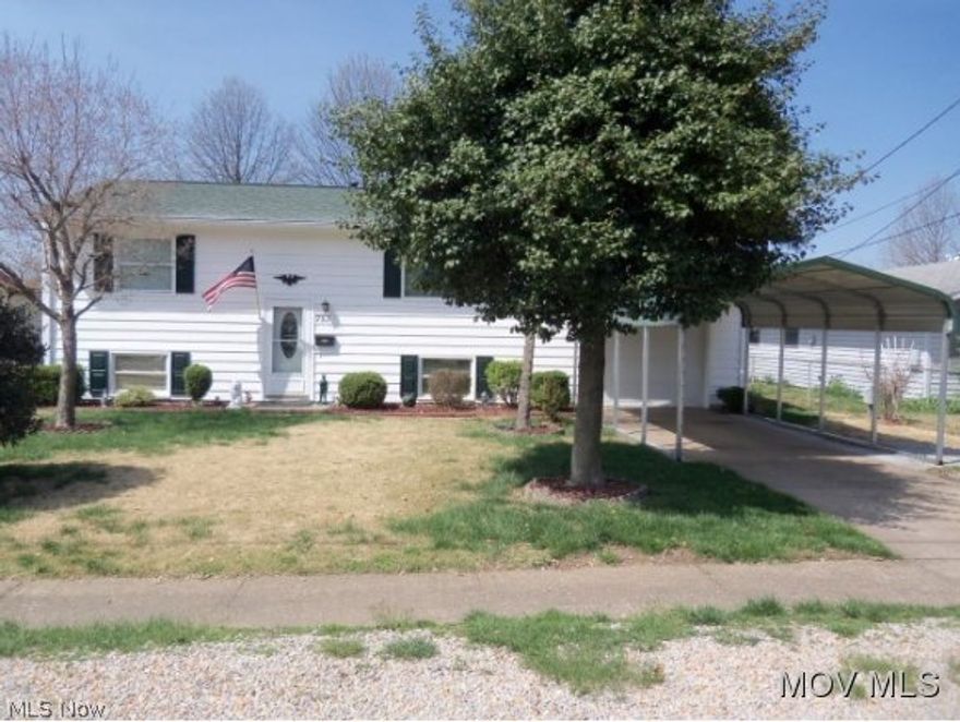 Full of charm,priced for your budget!Big family room,nice,eat-in kitchen.Refrigerator,stove stays,Spacious living room often used for formal family dinners.Super backyard.Carport plus 1 c. garage.Lots of love&care reflected here!Newer windows,double and triple pane.Roof 3-4 yrs.Well maintained home!No hardwood undercarpet.  Elem: Belpre Elementary School  Elem/Bus: Y  JrHigh: Belpre Middle School  JrHigh/Bus: Y  High: Belpre High School  High/Bus: Y  Fire: CIT  Police: CTY  PossFreeGas: N  ;SQFT=Fin L1:864, Fin L2:864, Fin Bsmt:864, Fin Above:864, Fin Total:1728, Unfin Above:0, Unfin Total:Y;GAR= 1 Car Carport, Heated;PRKG= Off Street