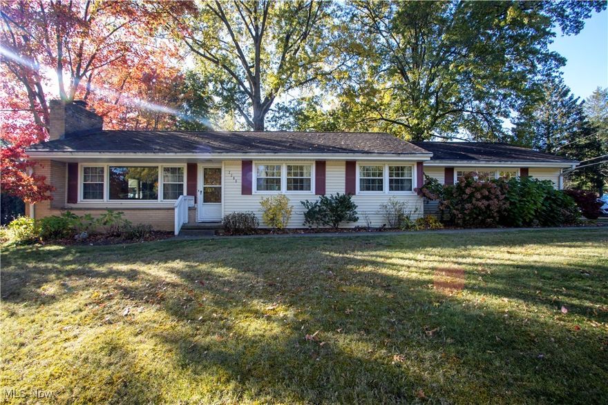 Welcome home to this charming and well-maintained ranch, perfectly situated on a spacious corner lot in Wooster City Schools. This inviting 3-bedroom, 1.5-bath home offers a wonderful blend of character, comfort, and convenience. Beautiful hardwood floors flow throughout much of the main living area, creating a warm and welcoming interior. The living room is centered around a cozy gas fireplace, ideal for relaxing evenings or entertaining guests. The kitchen offers ample cabinet and counter space, ready for your personal touch or modern updates. Currently, the third bedroom is being used as a convenient first-floor laundry room, but additional laundry hookups remain available in the lower level should you prefer to convert the space back into a bedroom or home office. One of the home's highlights is the enclosed back porch-a perfect spot to enjoy the changing seasons which overlooks a fully fenced backyard ideal for pets, gardening, or play. The attached two-car garage provides convenience and additional storage. This property is move-in ready and offers the perfect opportunity to enjoy single-floor living in a great neighborhood. Don't miss your chance to make it yours!