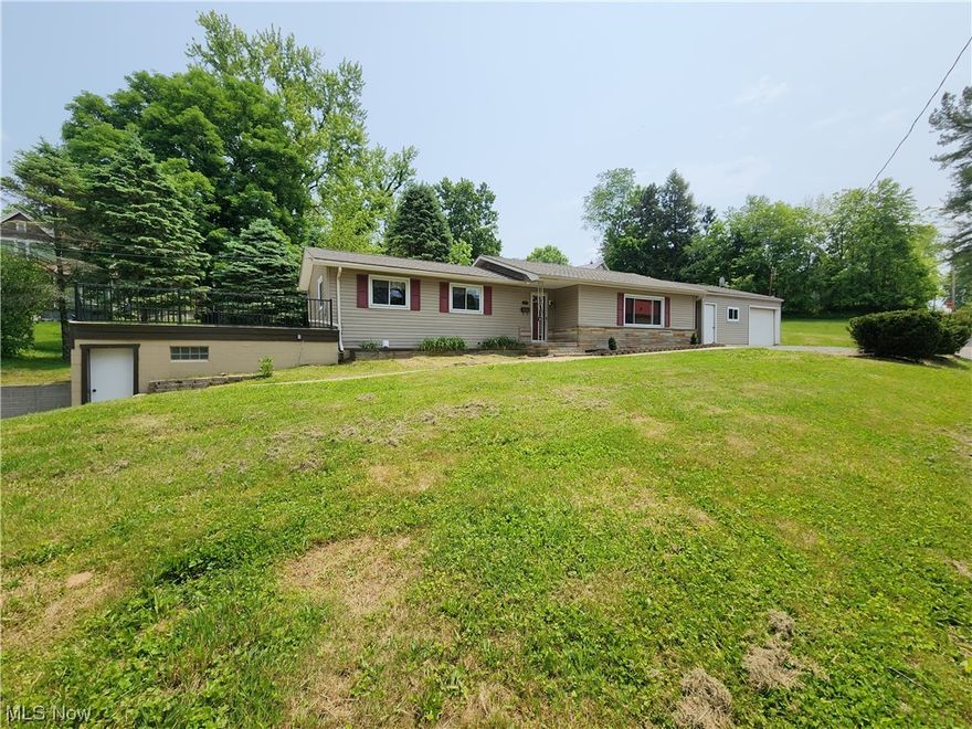 Fantastic Ranch home just minutes from downtown Millersburg and Berlin. This home boasts a beautiful patio, two garages on a corner lot. It has a huge kitchen and living room, newer roof and a home warranty. The lower level is accessible through the garage. All the work is done - ready to move in to!