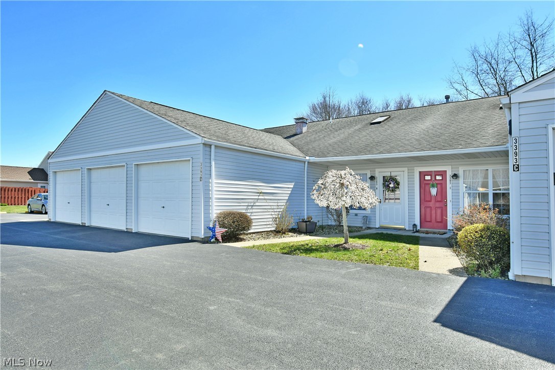 Find the homestead answers you’ve been looking for with this great looking Cortland condo! These highly desirable homes are nestled within a quiet local development that puts you in an advantageous location close to local shopping, parks, dining and highway access for quick and easy commutes. This well-kept offering showcases a lovely two-bedroom layout spread across two floors of available living space. Attached single car garage parking is included while a beautifully manicured shared courtyard welcomes you inside. Here, a carpeted staircase rises to the included loft space while the nearby great room enjoys tall ceilings and dark, hardwood styled flooring. A gas fireplace is located on the far wall with a sculpted mantle. Nearby, a cozy dining room overlooks a fantastic kitchen to include stylish tile work and additional bar top seating. Laundry and utilities hide away nearby. A prominent storage pantry is found along the main hall before a tastefully updated full bath that’s tied to the oversized rear master bedroom. The master also includes rear patio access and a large walk-in closet. Upstairs, the second bedroom enjoys sky light assisted natural lighting while a second full bath completes the floor. Call today!