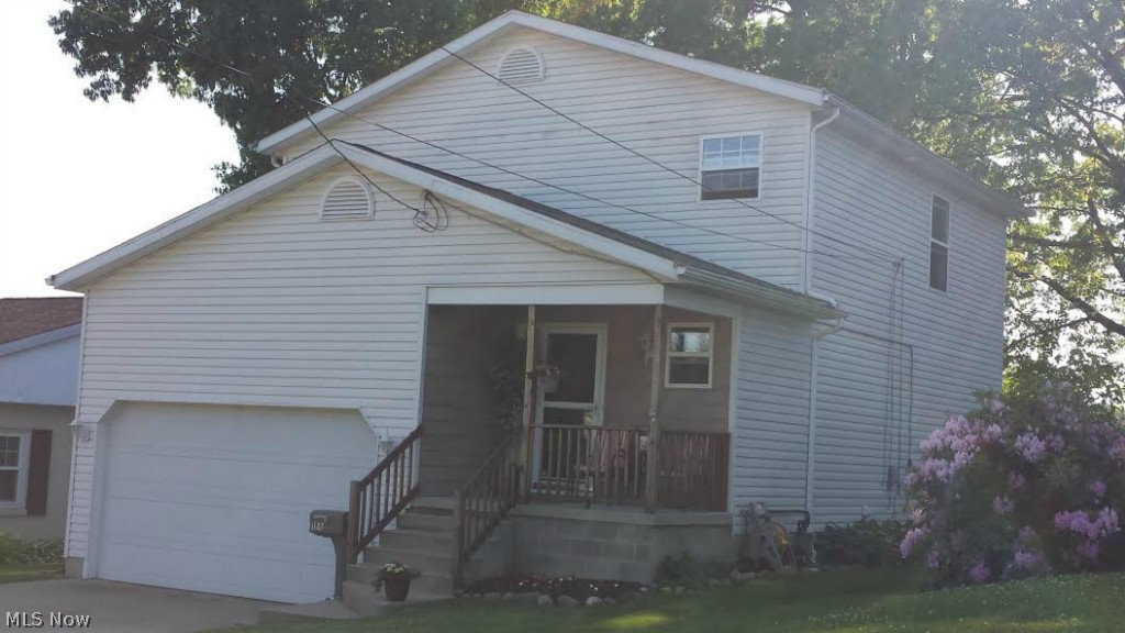Welcome home to this 3 bedroom 1-1/2 bath home! This home sits on 50x137 lot. 2 car attached garage. Spacious great room with gas fireplace. Updated kitchen with pass through/bar to dining area has all appliances and pantry. Master bedroom with walk in closet. Updated paint colors throughout. Great storage. Full basement with part finish includes family room! Updates include a new roof in 2008. Located in the heart of Ellet, close to I-76, I-77 and SR 224. Look no further, call for a showing today!