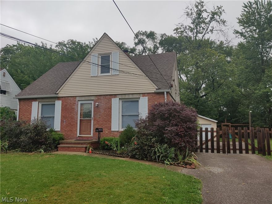 Brick Beauty!! House and Extra Lot Only $124,900! Totally Fenced With Two Decks. Roof & Windows Are Newer! All Appliances Including Washer and Dryer. HURRY, This Will Not Last!!