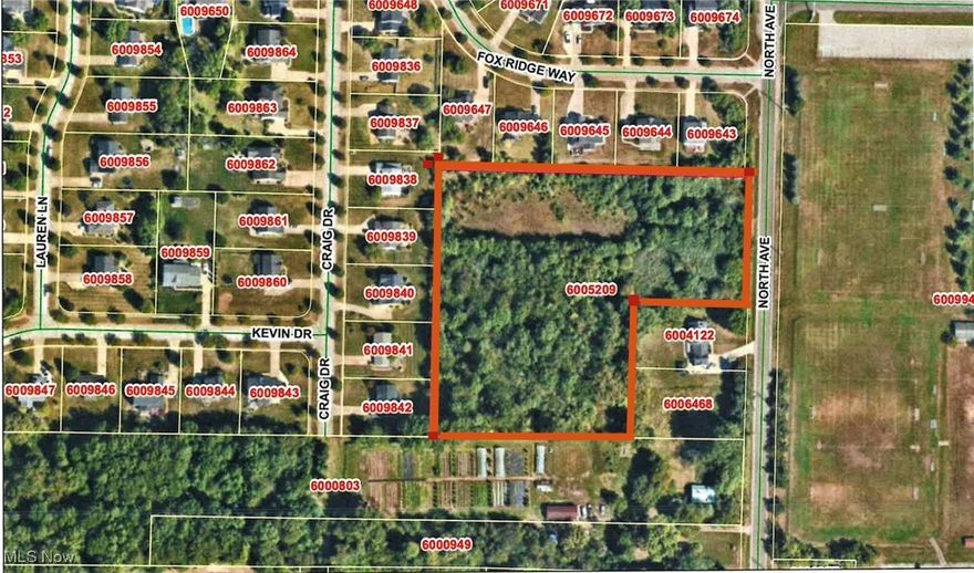 Nearly 5 acres of Residential Vacant land available in Tallmadge, offering a level and versatile wooded setting with potential for future lot splits into estate-style parcel(s). Public water and sewer are located across the street. Conveniently located near surrounding neighborhoods, Metro Parks, Living City Farms, the Tallmadge Sports Complex, Summit County Fairgrounds, as well as nearby shopping and golf, this versatile property presents a rare opportunity for development or a private oasis.