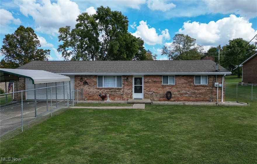 Welcome home! This well maintained brick ranch is just minutes from town. 3 bedroom, 1.5 bath home in Reno offers comfortable living in a rural subdivision close to many amenities. Other features include, nearly half acre recently fenced in level lot, cul-de-sac location and two car attached garage. Many recent updates include, new roof & gutters, windows, back covered deck, privacy fence, garage door, carport, out building, french drain and 2 sump pumps. This is a must see!! Call for your showing today.