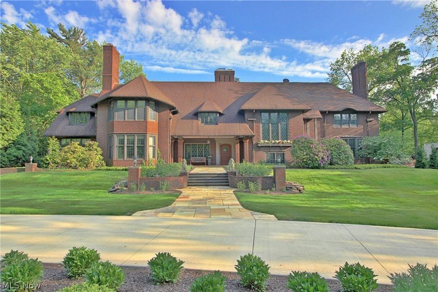 An IMPRESSIVE home on the highly desirable South Park Boulevard. Featuring the most elegant and exquisite architectural details around. Built in 1916 by Mead & Hamilton and is in the most pristine condition today. It's been so well-preserved and cared for, it’s almost priceless in our eyes. The history alone is significant! Once when visiting Ohio, John F. Kennedy & Jackie Kennedy stayed at this very home! Sited on two breathtaking acres and features flawless manicured gardens. Also on the property is a separate beautifully updated two bedroom carriage house on the property that can be used as a guest suite or can be rented out. Minutes away from award winning private schools. Shaker Heights is one of the most sought after cities in Cleveland - tranquil, yet cosmopolitan & distinctive suburb. The City has a national reputation for excellence in city services, architecture, natural beauty & superior public education. Less than 25 minutes to downtown Cleveland. Just minutes to Van Aken District, Case Western Reserve University, University Hospitals, & Cleveland Clinic. Abundant cultural riches including many museums & the Cleveland Orchestra at University Circle, ever-growing business community and world-class health care institutions.