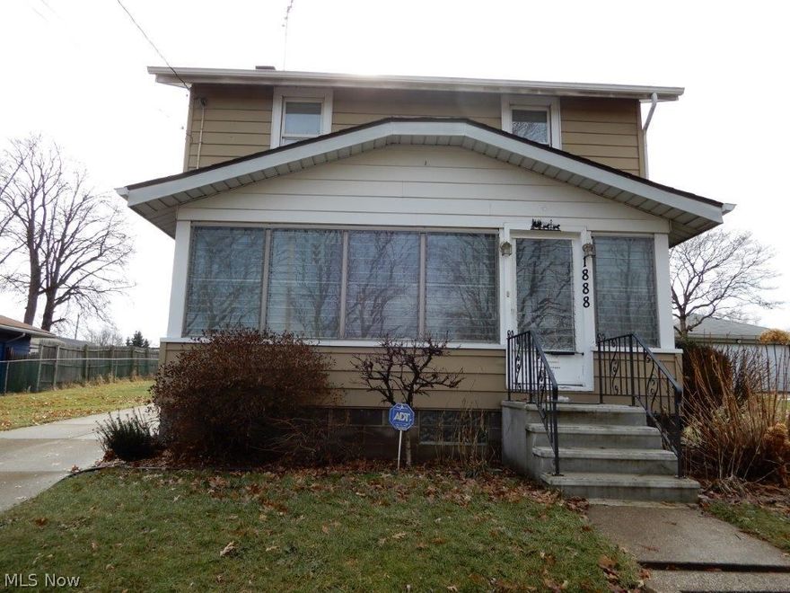 Cute 2 story on a nice sized lot.  This 2 bedroom, 1.5 bath home offers first floor laundry, a spacious kitchen, and ample bedroom sizes. Nice back yard, convenient 1/2 bath on main floor, back patio.  Close to shopping and Rt 8.  Schedule an appointment today!