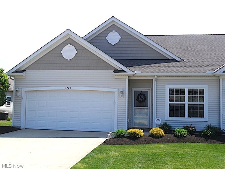 ** Do You love a home with an Open Floor Plan? Looking for a home to Entertain? Do you prefer to spend your spare time relaxing while the Yard work and Snow removal are handled for you! Then his Beautiful Ranch Home is worth the look! As you enter you quickly notice the High Ceilings and Newer Finishes! Huge Kitchen features a Large Panty, Breakfast Bar, All Appliances, and enough Room for an Island or Eating Area! Large Living Room and Dining Area
lead to the Outdoor Patio with Privacy Fence through Sliding Doors! Wonderful Master Bedroom with Private Full Bath and Walk In Closet! Handicap Features - Oversized Doorways & Halls plus Walk in Shower! 3rd Bedroom makes for a Perfect Office space! Attached Garage, C/A, 1st Fl Laundry Room, the interior was just built in 2011! Neutral Decor throughout! **