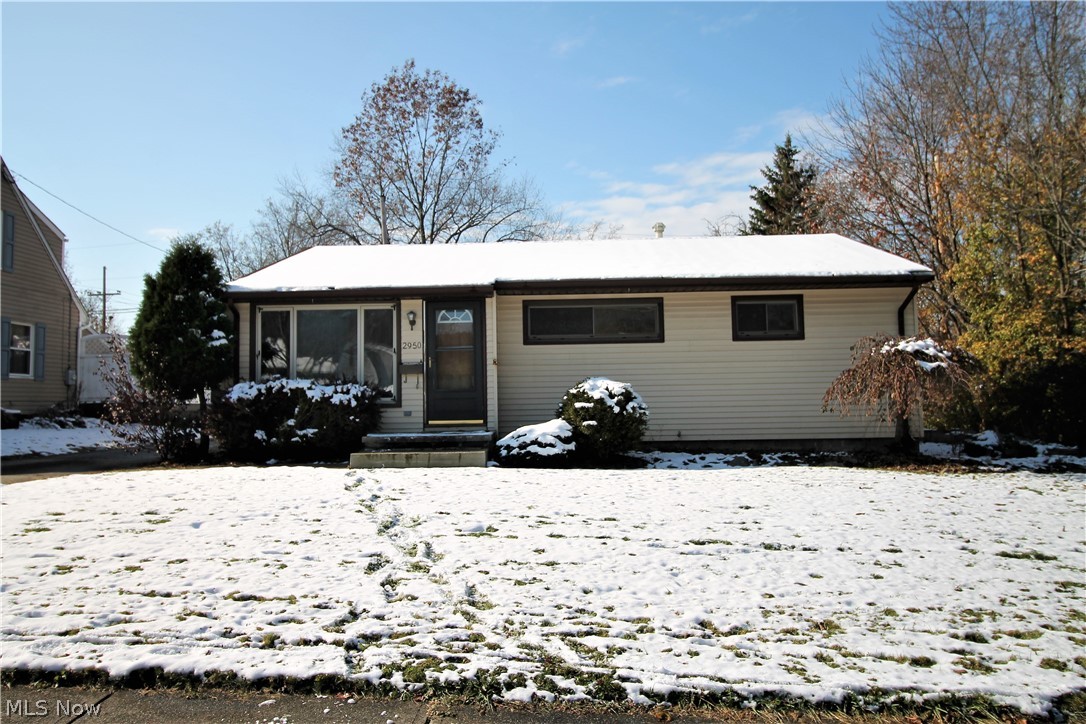 There are so many endless possibilities in this three bedroom, two full bath ranch home! Come on into the inviting living room where you have a large window to let the natural light shine through and open floor plan to the eat in kitchen. Be your own decorator! There are three bedrooms with closets and one full bath on the main level. The basement offers another full bathroom. One detached car garage. Outside electric. Hardwood floors through out most of the home. Some updates include roof 2009, furnace and A/C are less than 10 years old. Invisible pet fence. Please note: this is a Short Sale and house needs some TLC.