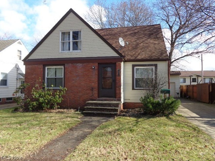 Nice Bungalow on a quiet street!! Oversized 324sq ft garage!! Deck off the dining room!! Built in Cabinets In Dining Rm!! Hardwood Floors!! One Bedroom On First Floor and Two Bedrooms And Loads Of Storage Space Up!! Remodeled Kitchen with the appliances staying!! Knotty Pine Rec rm!! Home Is Priced to Sell!!