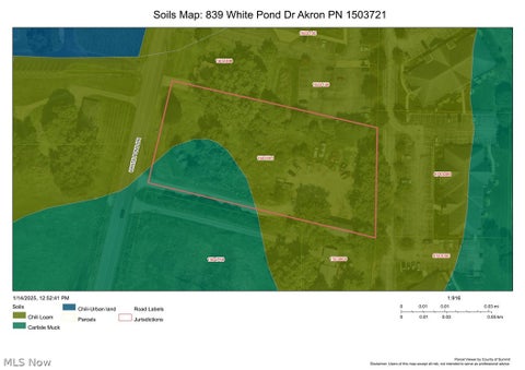 Tiny photo for 839 White Pond Drive, Akron, OH 44320 (MLS # 5255181)