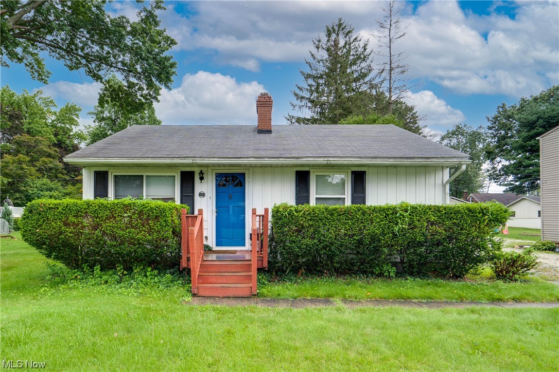 Welcome to this charming two-bedroom, one-bath Jackson LSD ranch home. As you enter the spacious living room, you'll be greeted by the cozy ambiance of newer carpeting underfoot. The living room boasts built-in shelving, providing easy storage options. Adjacent to the living room is the galley-style kitchen with newer laminate flooring. The counters have also been upgraded, offering ample space for meal prep. There are two inviting bedrooms with ample closet space. The full bathroom has been updated with flooring and a vanity. There is also the cast iron tub with a tile surround. The home's exterior features a covered patio that overlooks the spacious backyard. The house is minutes away from schools, shopping, and parks. Don't miss your chance; schedule your showing today!
