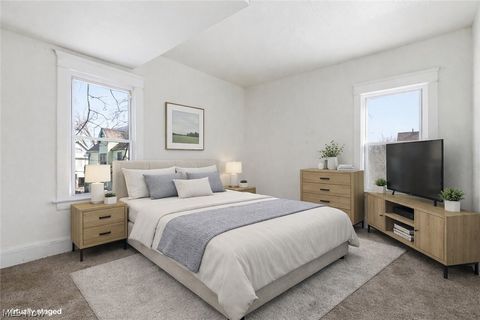 Tiny photo for 10525 Elk Avenue, Cleveland, OH 44108 (MLS # 5187494)