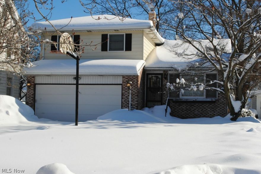 BANK OWNED .... Split Level .... 3 Bedrooms, 1.5 Baths .... 1st Floor Family Room With Cozy Fireplace And Sliders To Fenced In Back Yard .... Large  Living Room .... Eat In Kitchen .... Central Air .... 2 Car Attached Garage ....